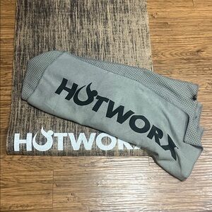 Hotworx Gray Gym Towel
